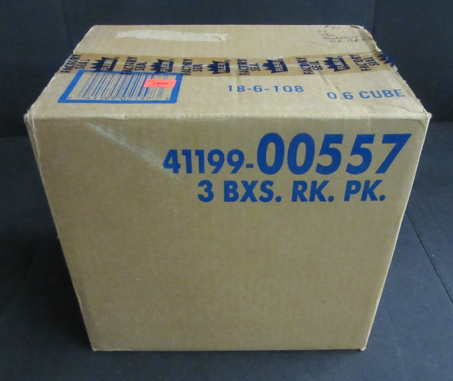 1989/90 Fleer Basketball Unopened Rack Case (3 box) (Sealed)