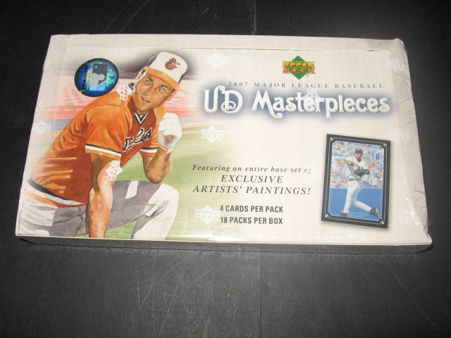 2007 Upper Deck Masterpieces Baseball Box (Hobby) (18/4)