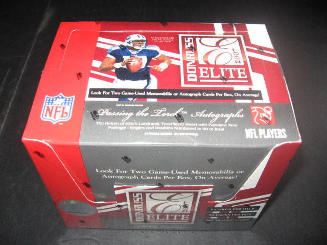 2007 Donruss Elite Football Box (Hobby) (20/7)