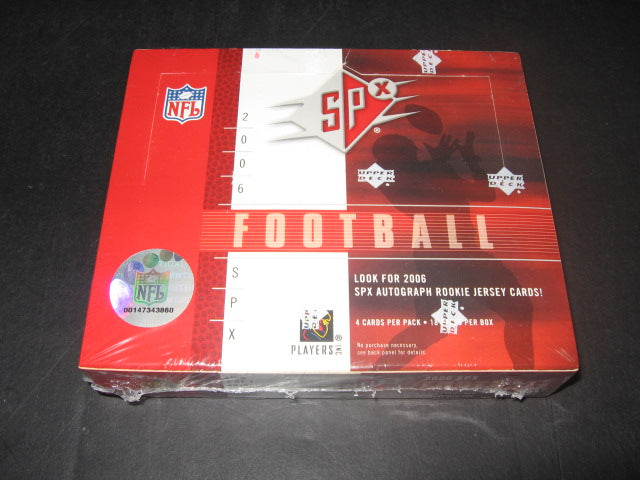 2006 Upper Deck SPX Football Box (Hobby) (18/4)
