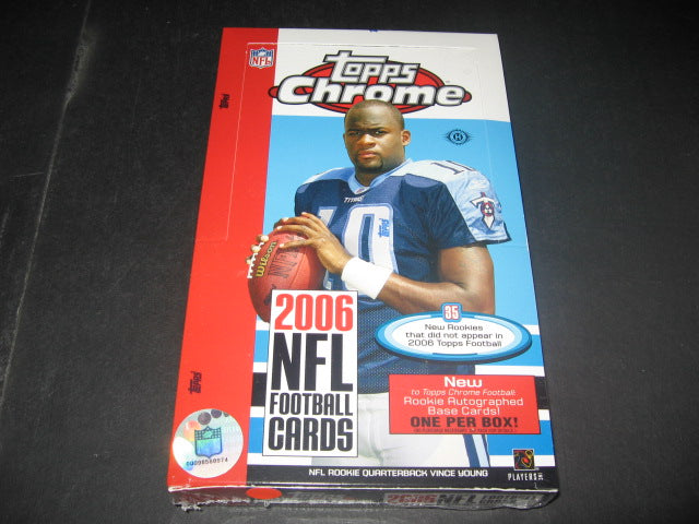 2006 Topps Chrome Football Box (Hobby) (24/4)