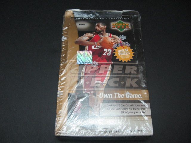 2003/04 Upper Deck Basketball Series 1 Box (Hobby) â Baseball Card Exchange
