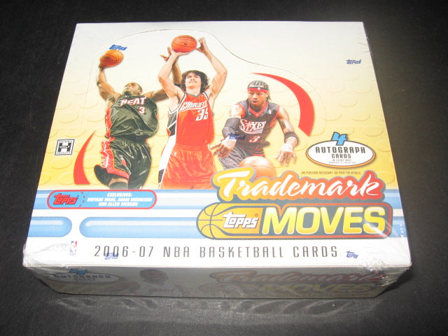 2006/07 Topps Trademark Basketball Box (Hobby)