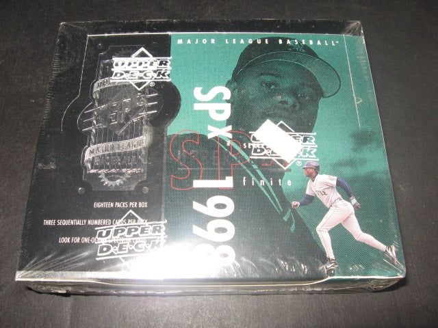 1998 Upper Deck SPX Finite Baseball Series 2 Box (Hobby) (18/3)