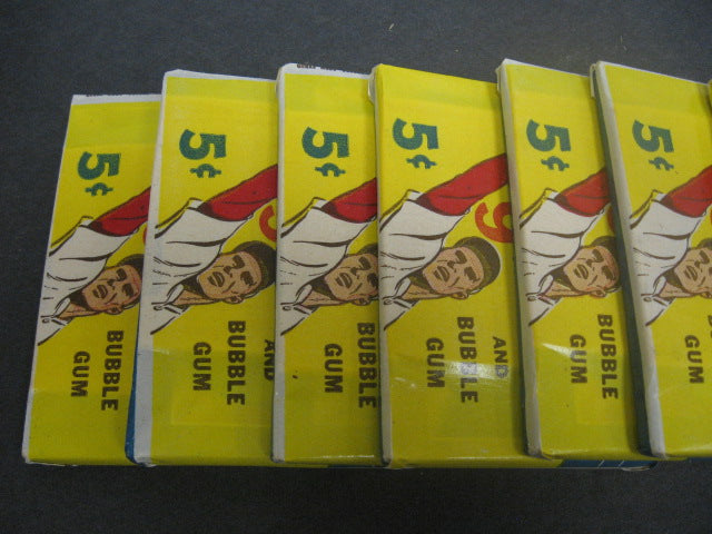 1955 Bowman Baseball Unopened 5 Cent Wax Box