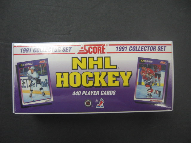 1991/92 Score Hockey Factory Set (U.S.) (Purple)