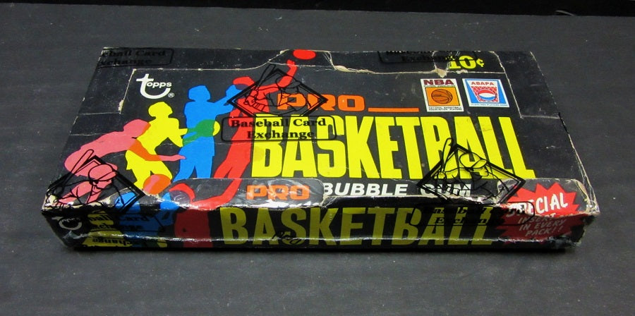 1971/72 Topps Basketball Unopened Wax Box (BBCE)
