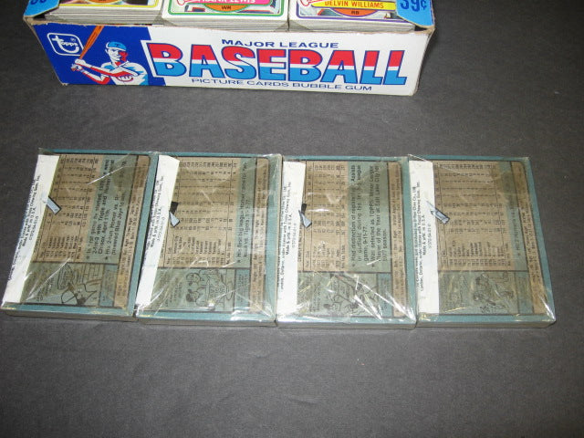 1980 Topps Baseball Football Unopened Cello Box