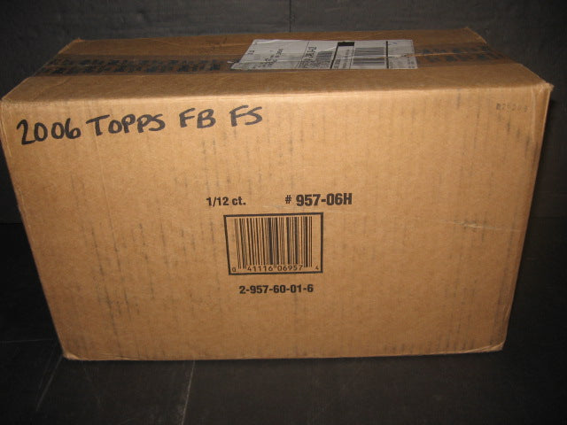 2006 Topps Football Factory Set Case (Hobby) (12 Count)