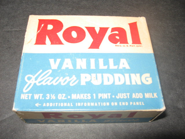 1950 Royal Pudding Howdy Doody Mr. Bluster Unopened Box