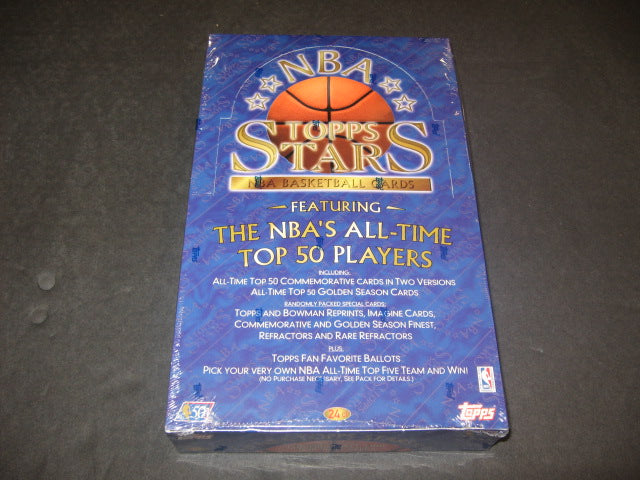 1996/97 Topps Stars Basketball Box (Hobby) (24/6)