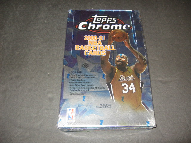 2000/01 Topps Chrome Basketball Box (Hobby)