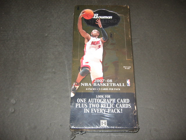2007/08 Bowman Sterling Basketball Box (Hobby)
