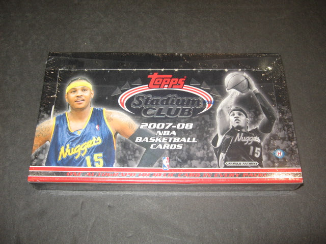2007/08 Topps Stadium Club Basketball Box (Hobby)