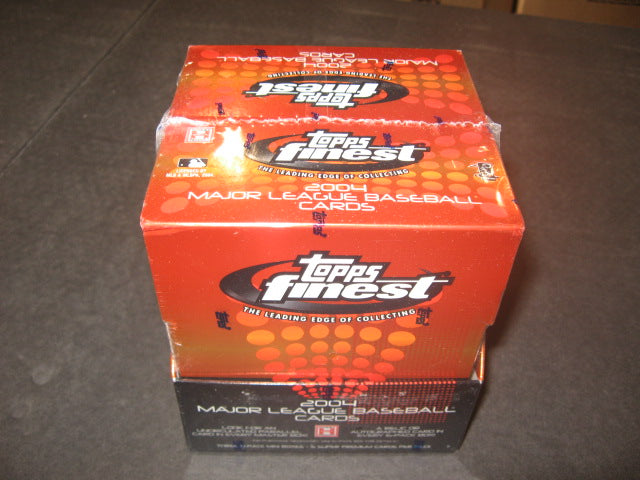 2004 Topps Finest Baseball Box (Hobby) (3/6/5)