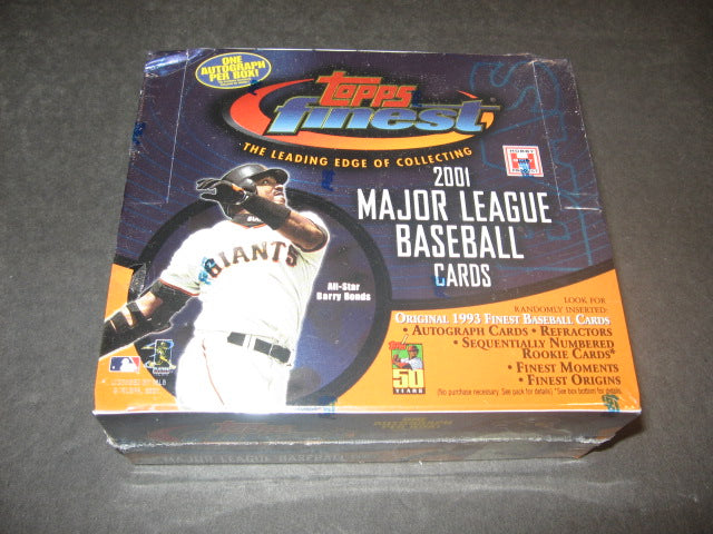 2001 Topps Finest Baseball Box (Hobby)