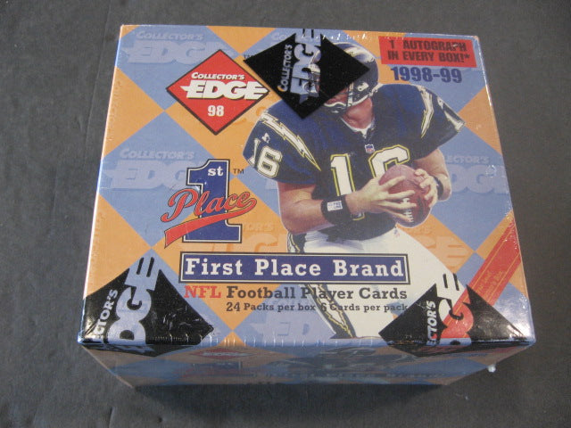 1998 Collectors Edge 1st Place Football Box