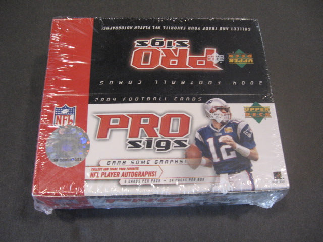 2004 Upper Deck Pro Sigs Football Box (Hobby) (24/6)