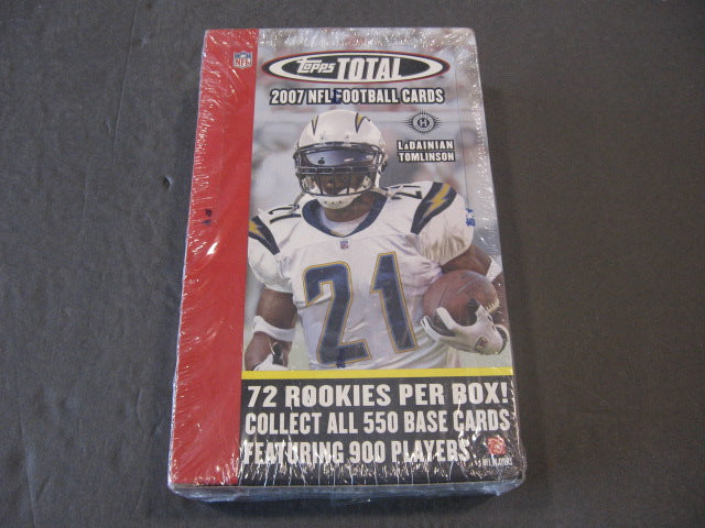 2007 Topps Total Football Box (Hobby) (36/10)