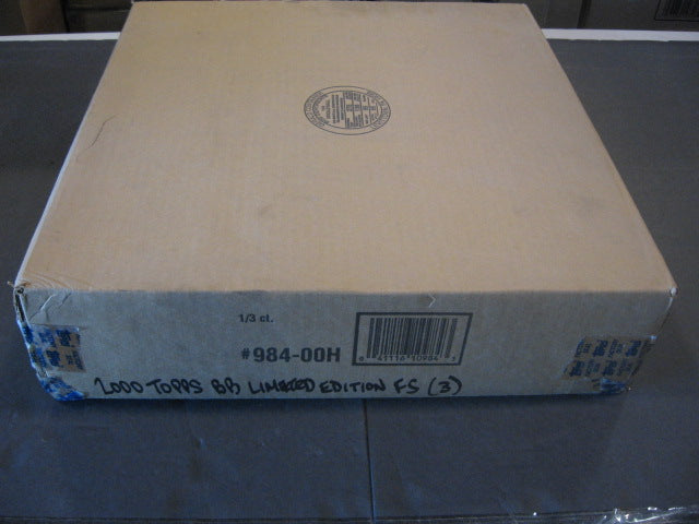2000 Topps Baseball Limited Edtion Factory Set Case (Glossy) (HTA) (3 Sets)