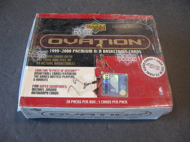 1999/00 Upper Deck Ovation Basketball Box