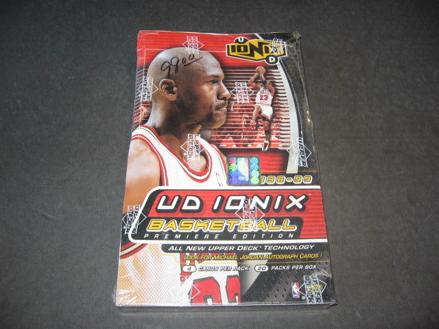 1998/99 Upper Deck Ionix Basketball Box