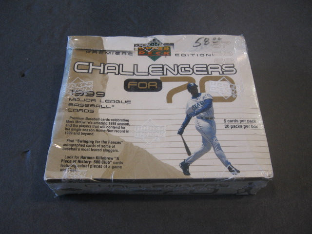 1999 Upper Deck Challenge for 70 Baseball Box (Hobby)