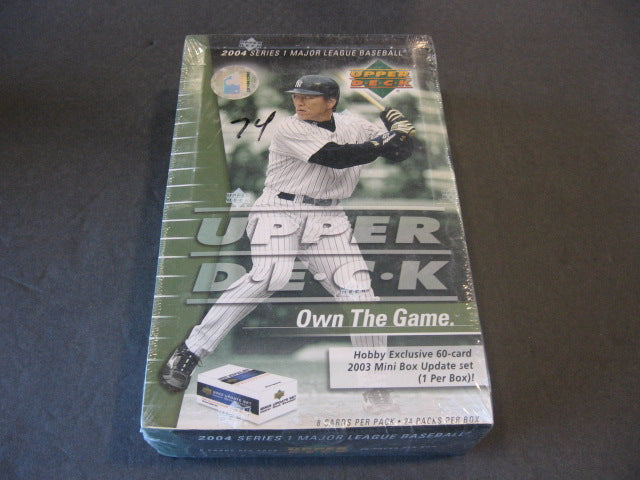 2004 Upper Deck Baseball Series 1 Box (Hobby)