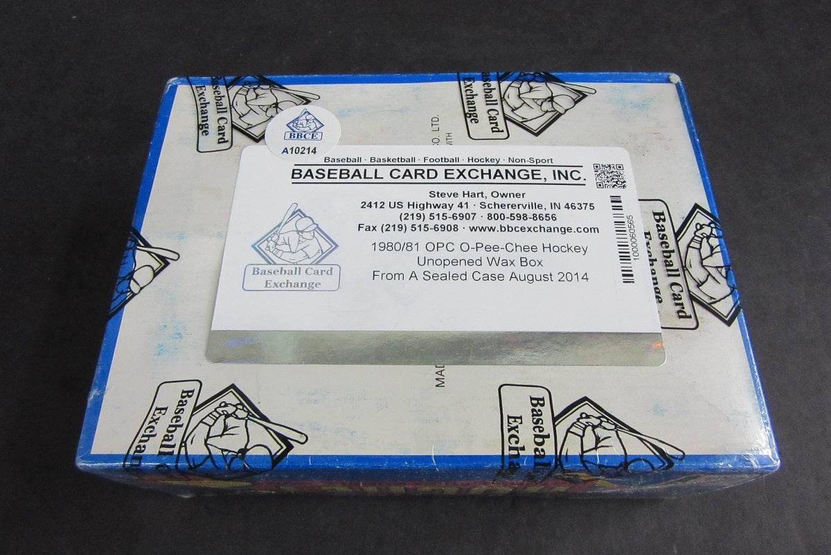 1968/69 Topps Hockey Unopened Wax Box