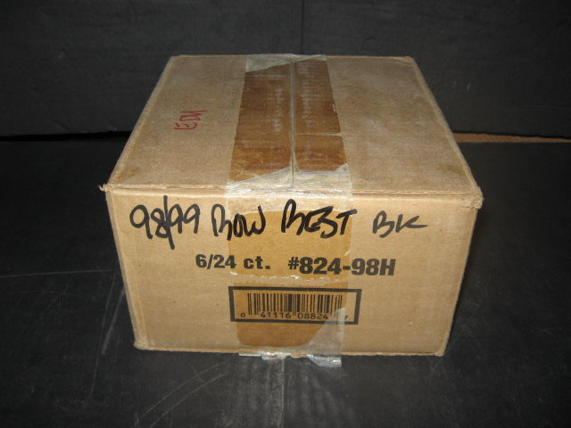 1998/99 Bowman's Best Basketball Case (Hobby) (6 Box)