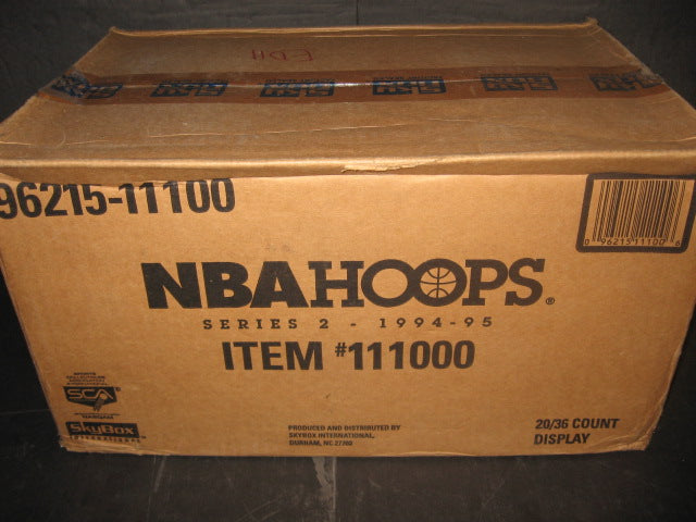 1994/95 Hoops Basketball Series 2 Case (20 Box)
