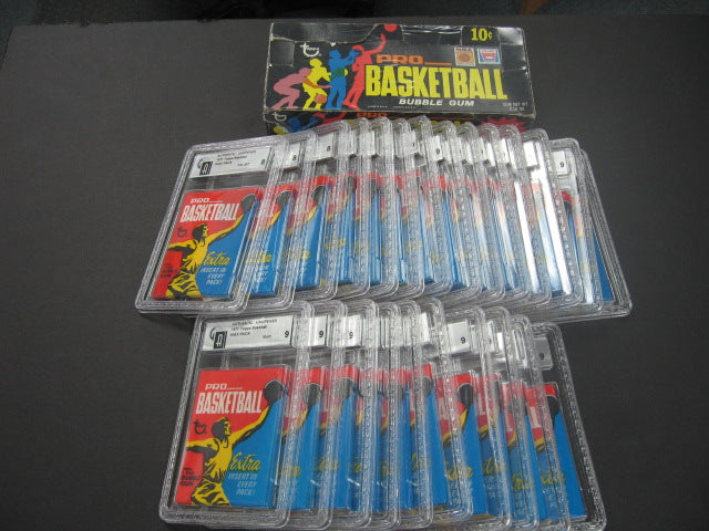 1971/72 Topps Basketball Unopened Wax Box