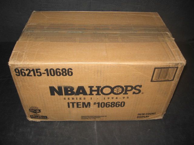 1994/95 Hoops Basketball Series 1 Case (20 Box)
