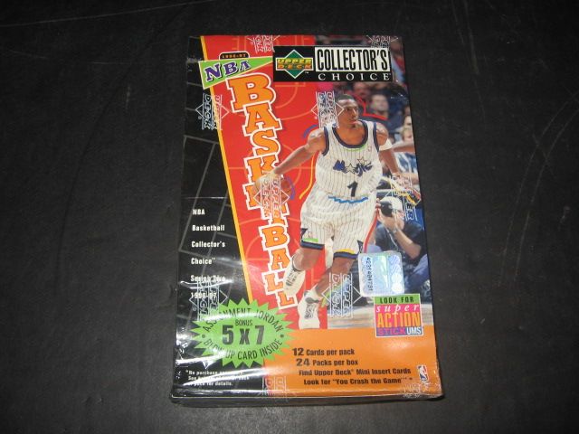 1996/97 Upper Deck Collector's Choice Basketball Series 2 Box (Retail) (24/12)