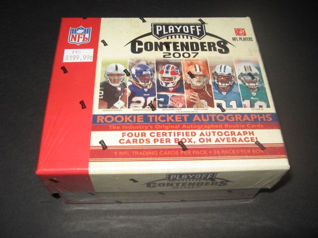 2007 Playoff Contenders Football Box (Hobby) (24/5)