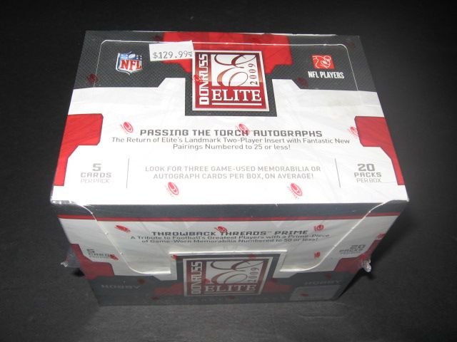 2009 Donruss Elite Football Box (Hobby) (20/5)