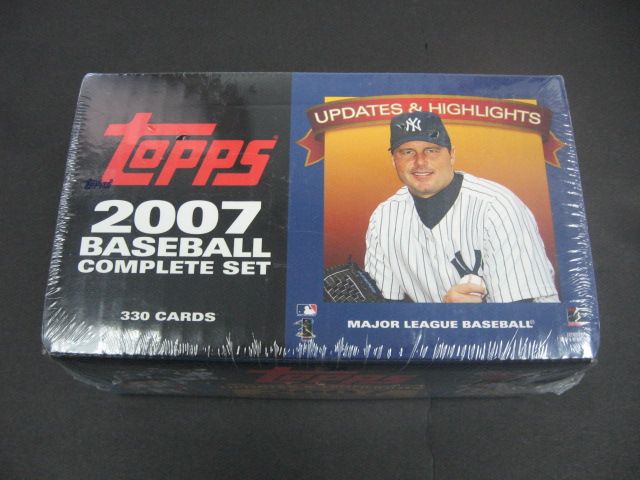 2007 Topps Baseball Updates & Highlights Factory Set