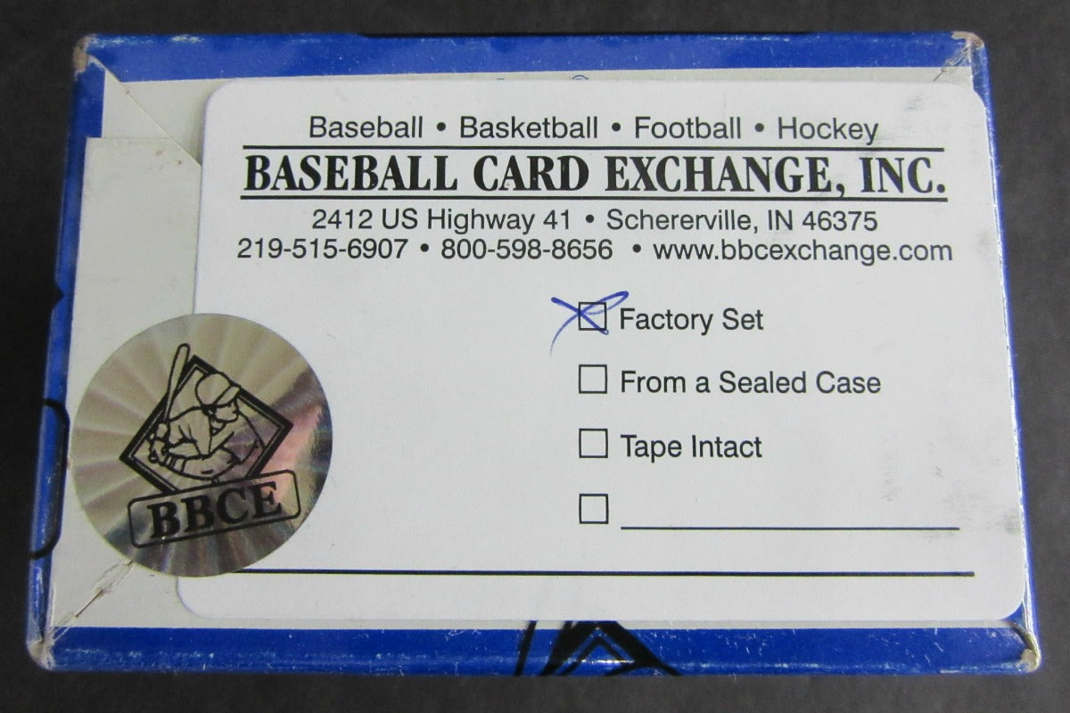 1982 Topps Baseball Traded Factory Set (BBCE)