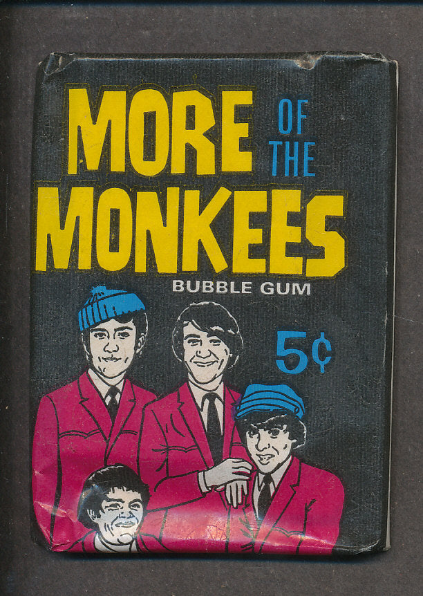 1967 Donruss More of the Monkees Unopened Wax Pack