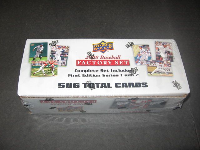 2008 Upper Deck Baseball First Edition Factory Set