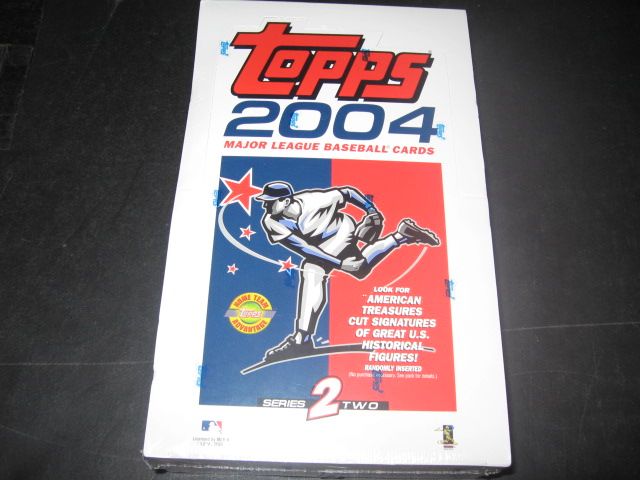 2004 Topps Baseball Series 2 Jumbo Box (HTA)