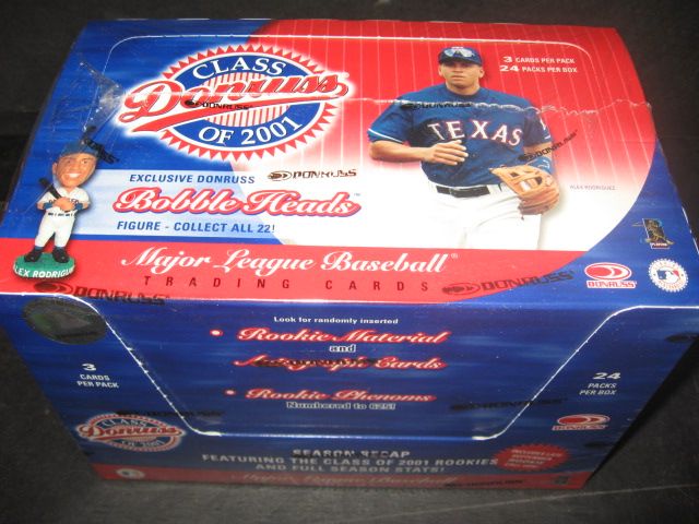 2001 Donruss Class of 2001 Baseball Box (Hobby)