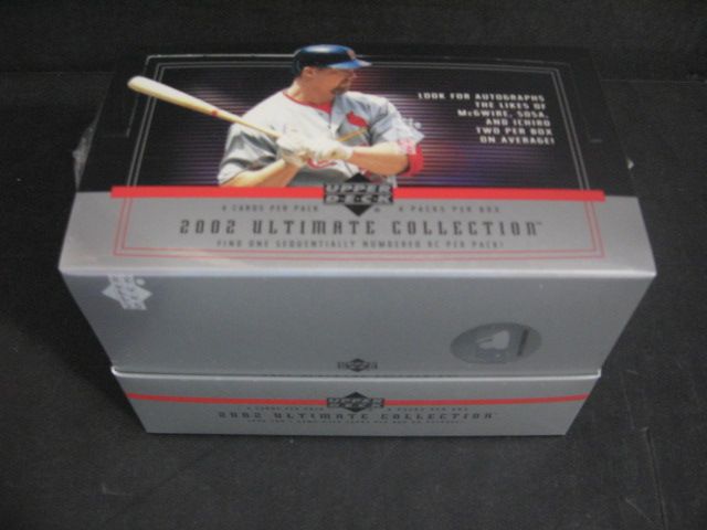 2002 Upper Deck Ultimate Collection Baseball Box (Hobby)