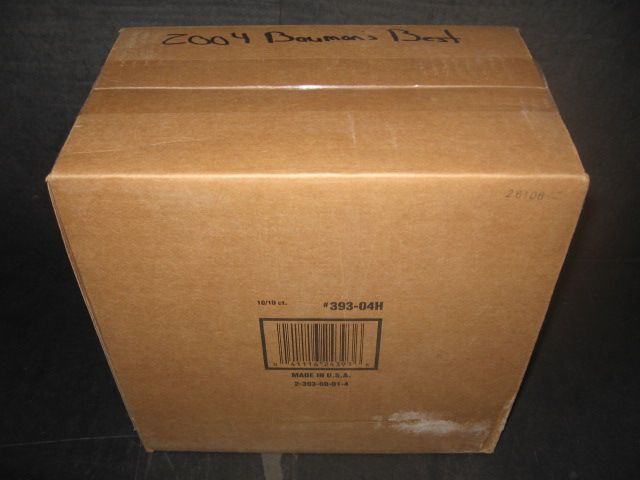 2004 Bowman's Best Baseball Case (Hobby) (12 Box)