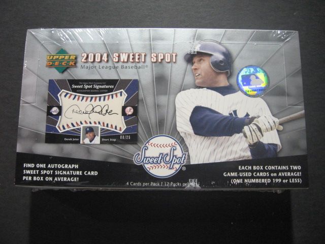 2004 Upper Deck Sweet Spot Baseball Box (Hobby)