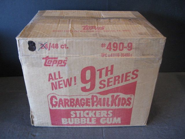 1987 Topps Garbage Pail Kids Series 9 Wax Case