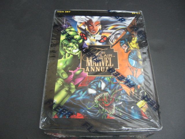 1995 Fleer Flair Marvel Annual Box