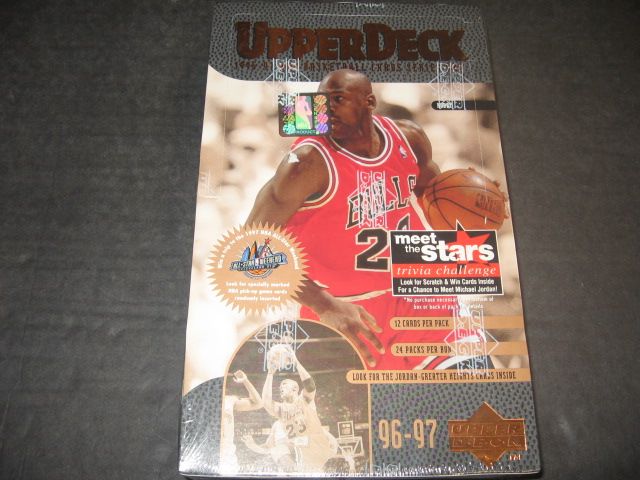 1996/97 Upper Deck Basketball Series 1 Box (Hobby) (24/12)