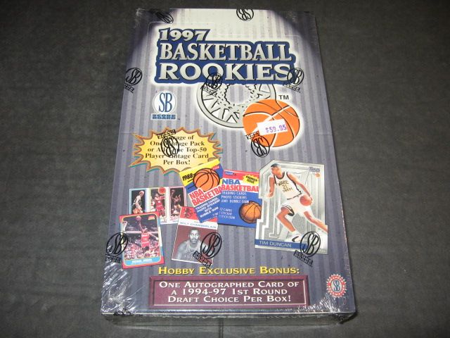 1997/98 Score Board Rookies Basketball Box (Hobby) (Silver)
