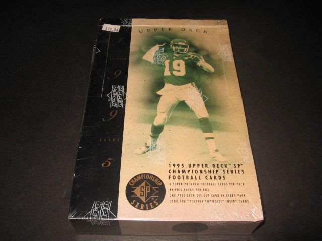 1995 Upper Deck SP Championship Football Box (44/6)